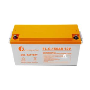 150Ah 12V Felicity Deep Cycle Solar Gel Battery – Reliable Energy Storage