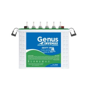 200Ah 12V Genus India Invomax Solar Tubular Battery