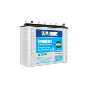 200Ah 12V Luminous India Solar Tall Tubular Battery
