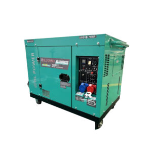 New Model 12.5kVA 3-Phase HL Power UK Silent Diesel Generator HL 12 500 DS3 ATS – Heavy Duty Design