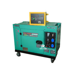 6.5kVA 1PH HL Power UK Silent Diesel Generator – Single Phase with ATS – Heavy Duty Design