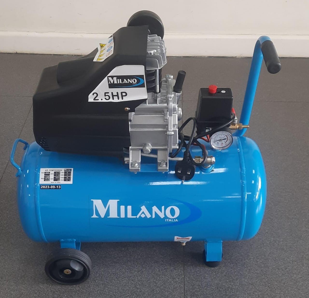 50 Litres ML50D Milano Italia Direct Driven Compressor - Image 2