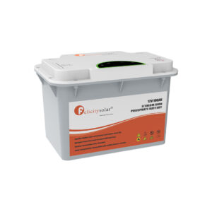 1.28kWh 12V 100Ah Felicity Lithium-Ion Battery – Floor Mounted (FLA12100)