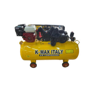 200L Kmax Two-In-One Air Compressor – 3HP Electric Motor + 7.5HP Petrol Engine – Double Piston – 8Bar 116PSI