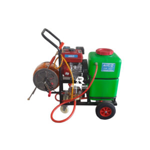 AC608 8HP 60L Aico Japan Trolley Sprayer – Yellow, 50m Pipe