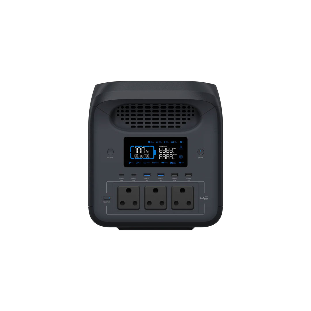 PS-1800 Hinen Portable Power Station – 1800W, 1536Wh Lithium Battery
