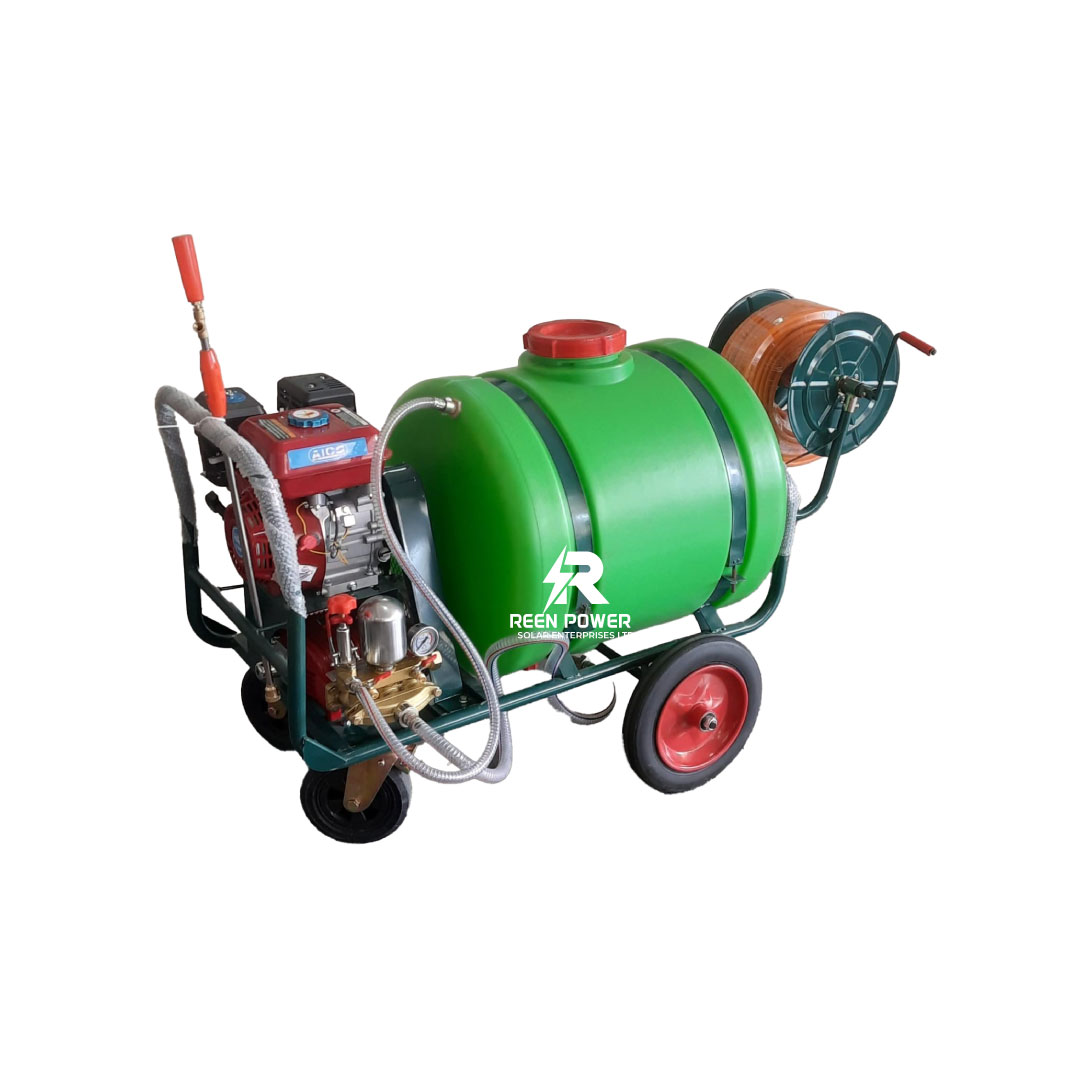 AC1609 8HP 160L Aico Japan Trolley Sprayer