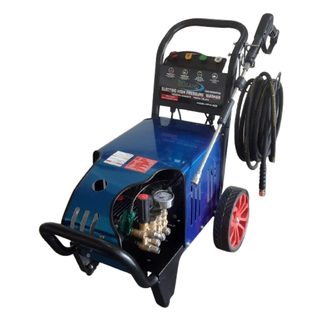 4600PSI Milano Italia 5HP Electric Pressure Washer – Heavy-Duty Professional Cleaning Machine