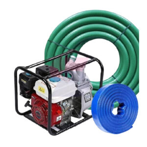Water Pump Combo Set – Includes 100m Delivery Pipe + 10m Suction Pipe | Complete Ready-to-Use Kit
