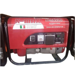 1.2KVA KMAX Petrol Generator – KM4200 4-Stroke Reliable Powerhouse