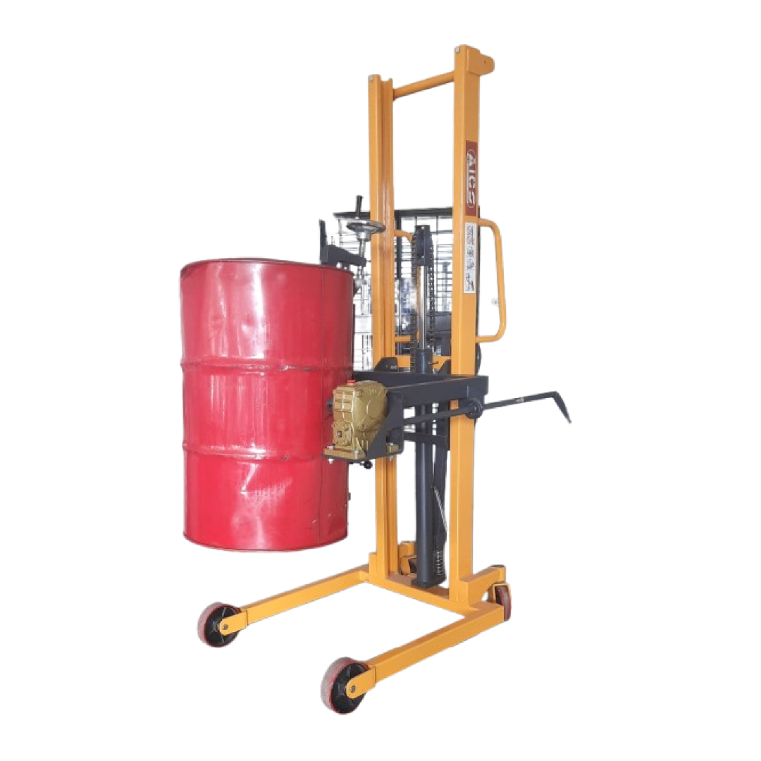 AMS2000-1.6M Aico Japan Manual Stacker Capacity 2.0 Tonnes (2000kgs) Lifting height 1.6 metres - Image 2