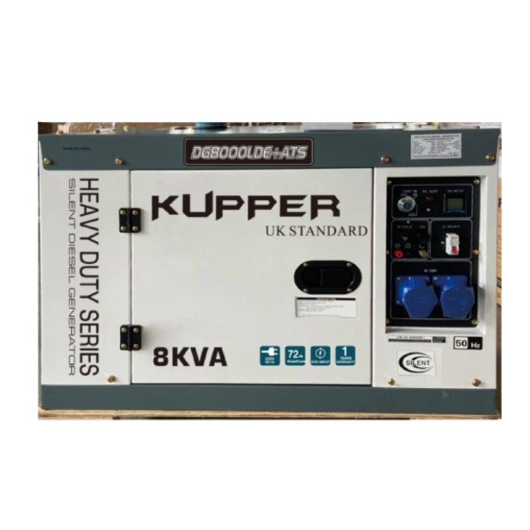Kupper 8kVA Silent Diesel Generator with ATS