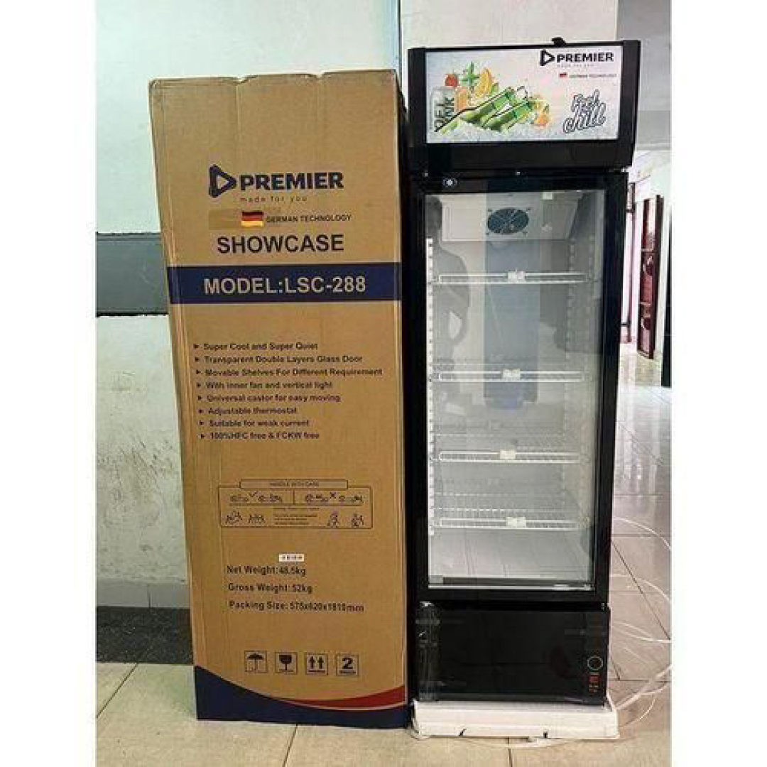 LSC-288 Premier Showcase Chiller (288L) – Compact Commercial Display Refrigerator - Image 2