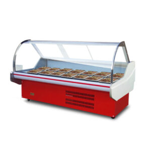 2 Metre Premier Glass Meat Display – Maximum Freshness & Premium Cooling