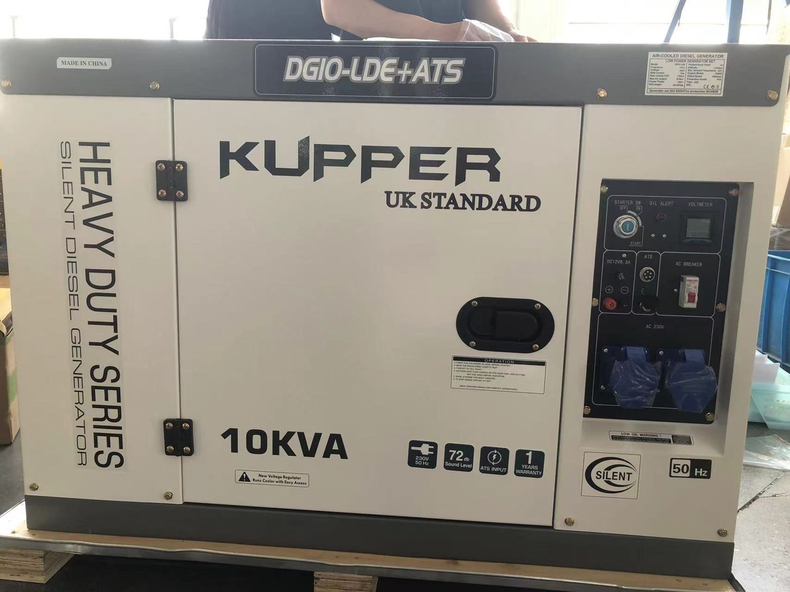 Kupper 10kVA Silent Diesel Generator with ATS - Image 3