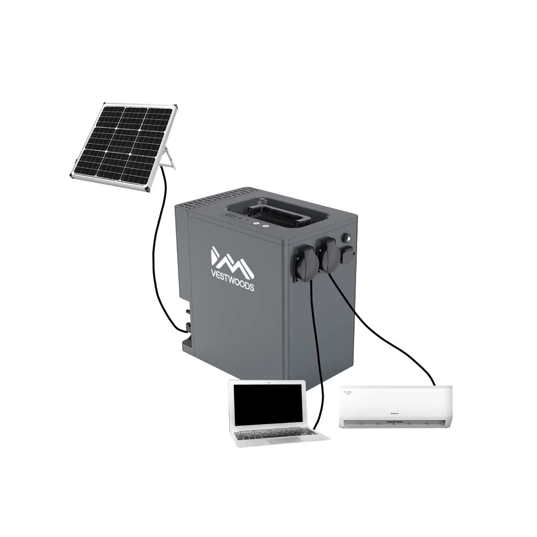 Vestwood 2000Wh Power Station – 1000W Portable Backup - Image 6