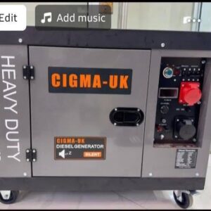 15kVA CIGMA-UK Diesel Silent Inverter Generator – Dual Power, ATS, New Technology