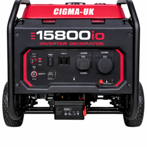 3.75kVA Cigma-UK Petrol Generator (2.8kW Rated, Key Start, Trolley & Wheels) 4000AE2