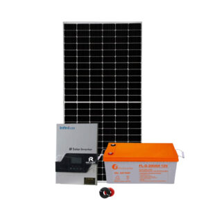 Infinisolar 1.2kW Solar Kit – Felicity Gel Battery Backup Solution
