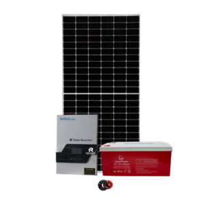 Infinisolar 1.2kW Solar Kit – Greenpower Gel Battery Backup Solution