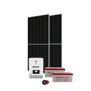 Amizar 1.5kW Solar Kit – SS Star Gel Battery Backup Solution