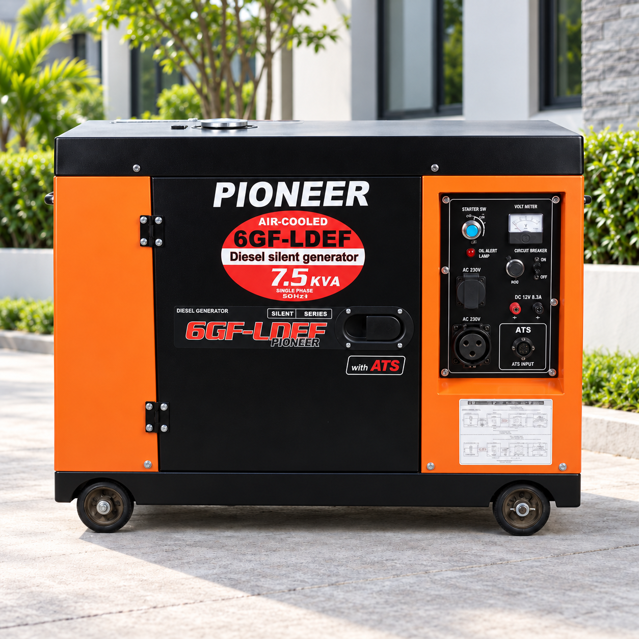 7.5kVA silent diesel generator Kenya 7.5kVA silent diesel generator Kenya