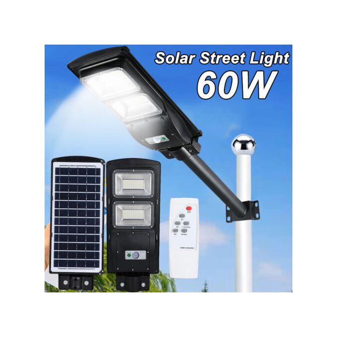 Generic 60W Dusk To Dawn Solar Flood Street Light