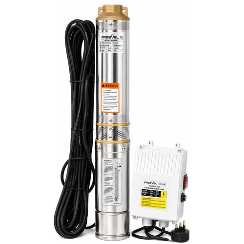 0.5HP Freevel Deep Well Electric Submersible Pump - Model 4SDM307