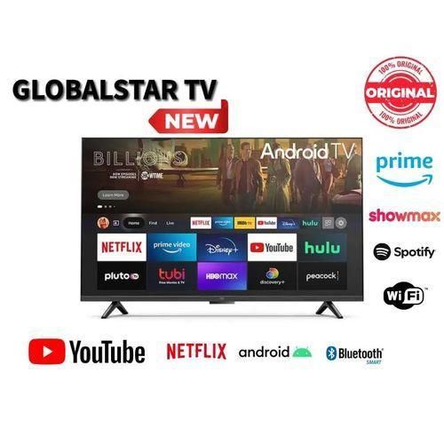 Globalstar Tv 55"INCH 55UK FRAMELESS SMART ANROID & DIGITAL TELEVISION, BLUEOOTH ENABLED TV, NETFLIX, YOUTUBE, APP STORE, FACEBOOK WATCH, PRIMEVIDEO,WIFI CONECTIVITY,,MULTIPLE USB&HDMI PORTS(1 YR WARRANTY)