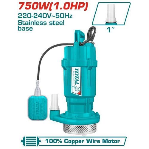 Total 750W(1hp) Submersible Water Pump (TWP67506)