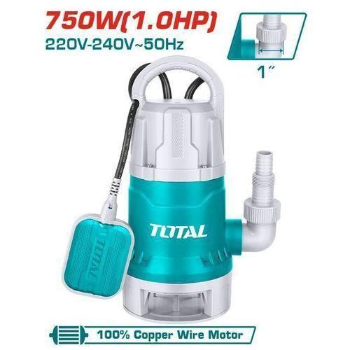 Total 750w(1hp) Sewage Submersible Pump (TWP87506) - 7m