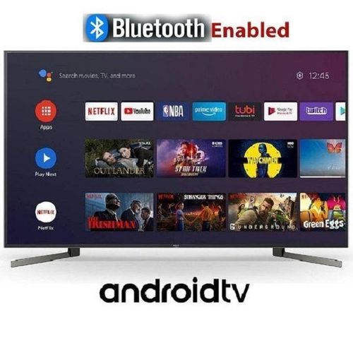 Vitron HTC4300QFS QLED TV 43" inch TV, Smart Android Digital TV,Bluetooth Enabled,Wifi Enabled,Icast Screen Mirroring,Netflix, Youtube, App Store (1YR WRTY) - Black