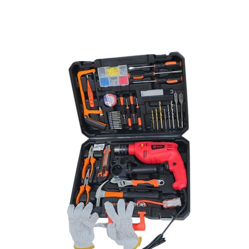 Edon 117Pcs Powerful Electric Drillset With 1000Watts Drill With Hammer Function