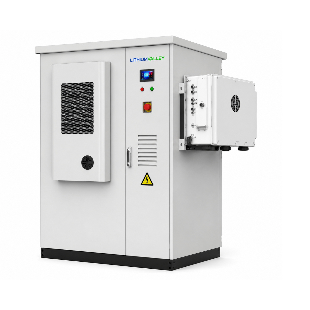 215.04kWh 125kW Lithium Valley SC215L125P-06W Liquid-Cooled C&I BESS – Solis 125kW Inverter