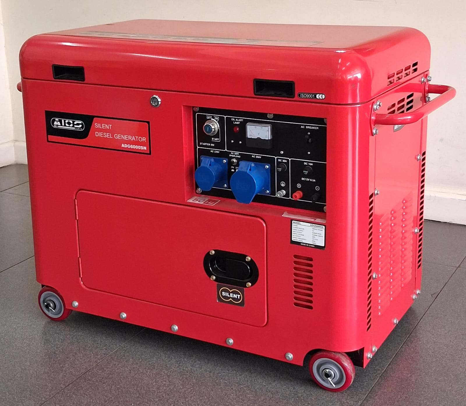 ADG6000SN Aico Japan DIESEL Generator CLOSED TYPE Rated output 7.5kva WITHOUT ATS SINGLE PHASE