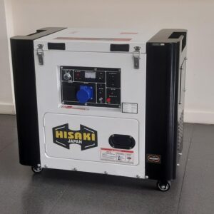 Hisaki Japan HK7000SNA DIESEL Generator CLOSED TYPE Rated Output 8.75kva WITH ATS SINGLE PHASE