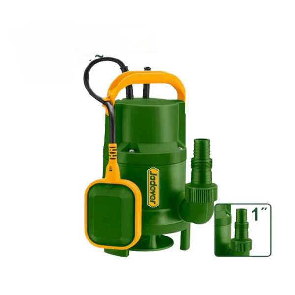 Jadever Sewage Submersible Pump 750W (1.0HP) - 8M Head, 1"
