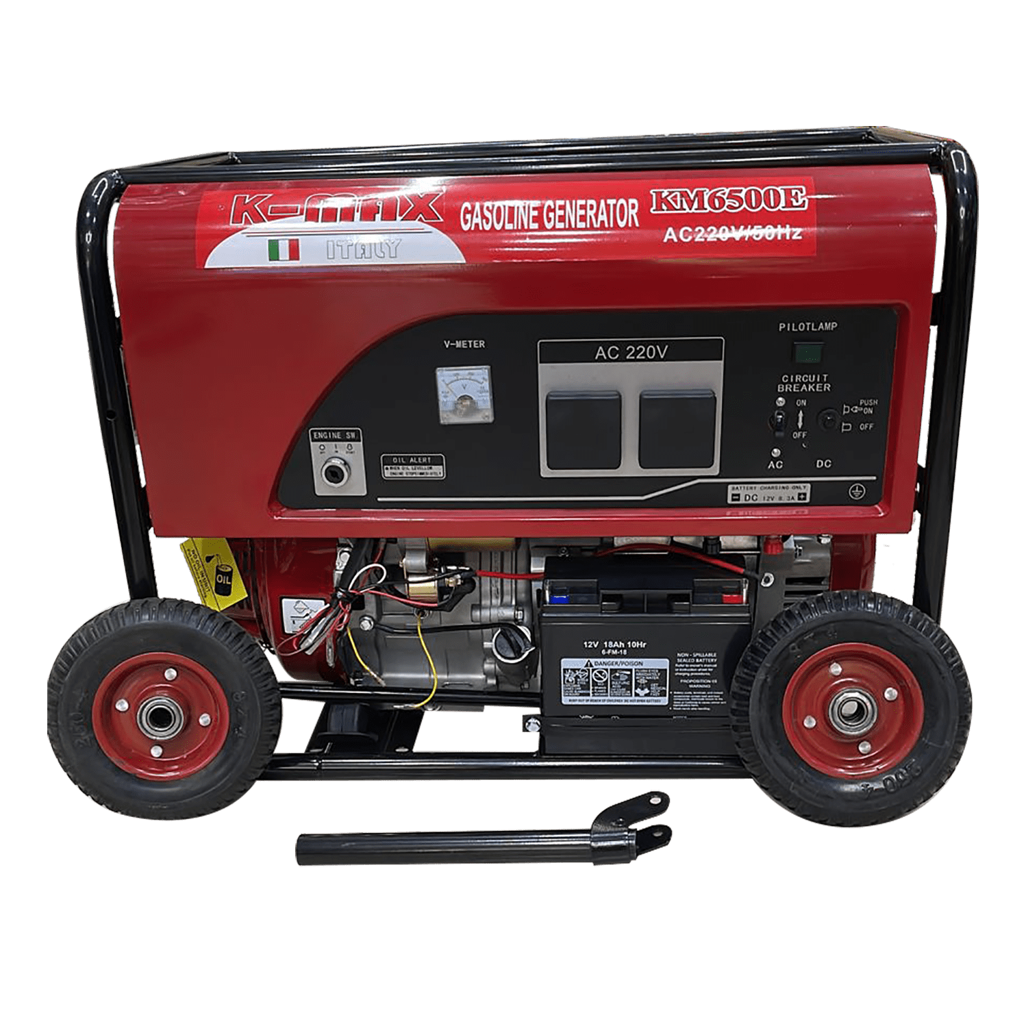 5.5KVA KMAX KM6500E Gasoline Generator - Key Start