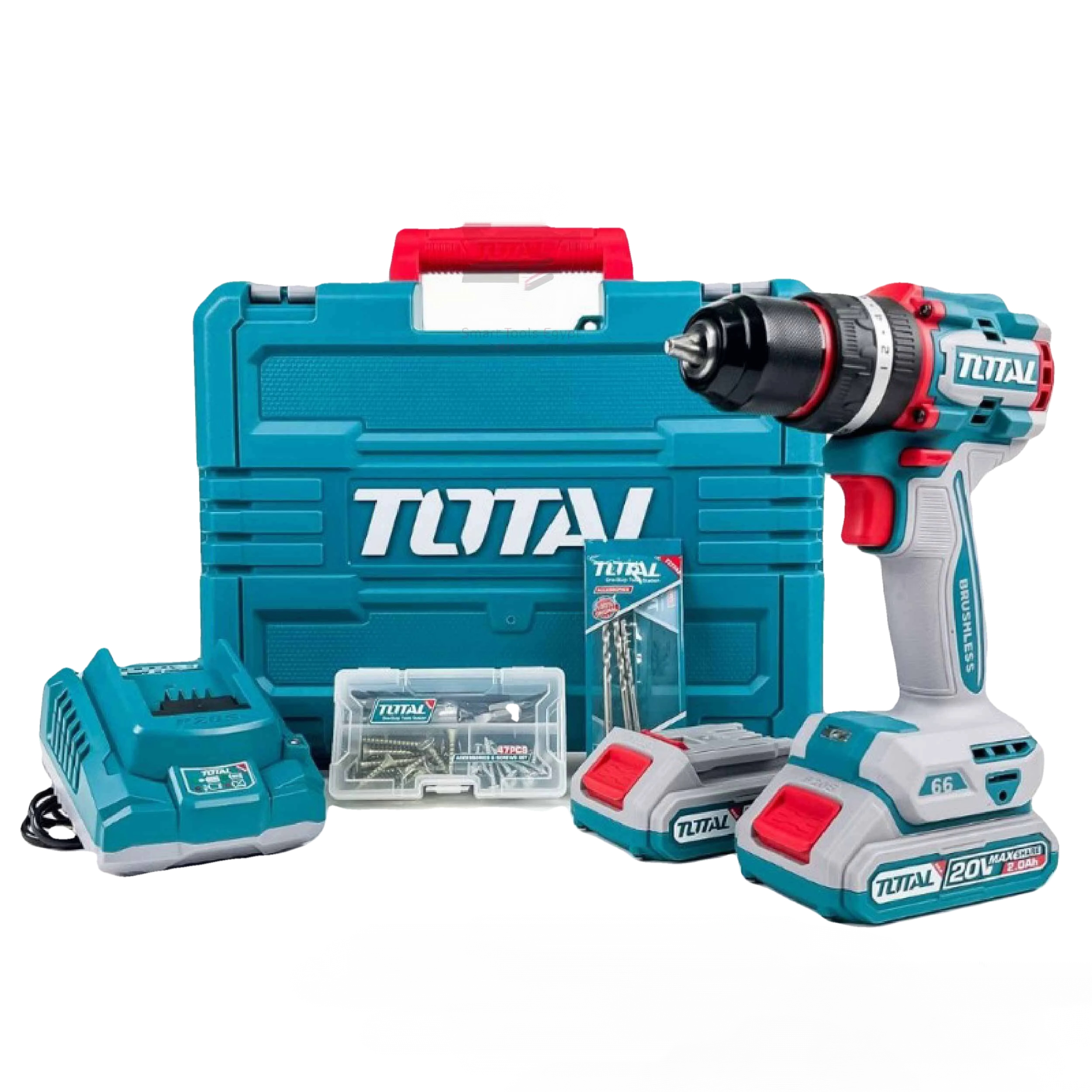 Total Compact Brushless Cordless Drill 20V