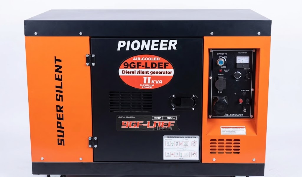 Pioneer 9GF Silent Diesel Generator 11kVA (with ATS)