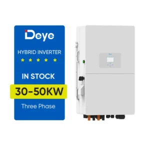 Deye SUN-29.9–50K-SG01HP3-EU-BM3/BM4 Three-Phase Hybrid Solar Inverter Kenya