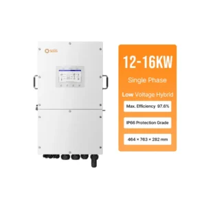 Solis 15kW S6-GC3P(15-20)K03-LV-ND 230VAC Three-Phase String Inverter