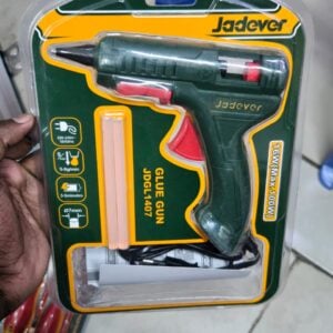 100W JADEVER Electric Hot Glue Gun (With 2 Glue Sticks)