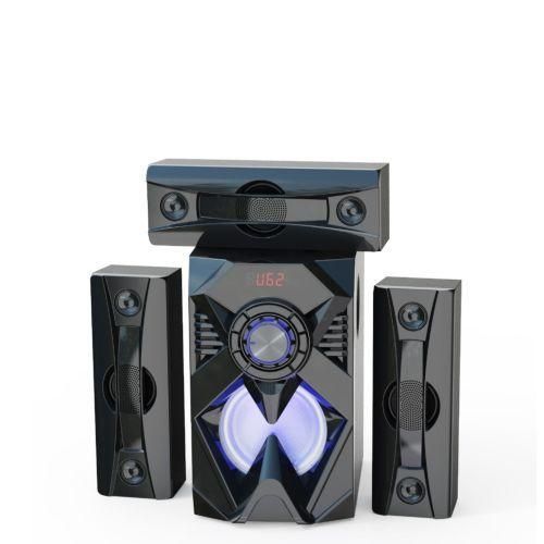 Euroken EK-601 3.1Ch Home Theatre Subwoofer System - 20000W PMPO, Bluetooth, USB, FM, 3 Speakers