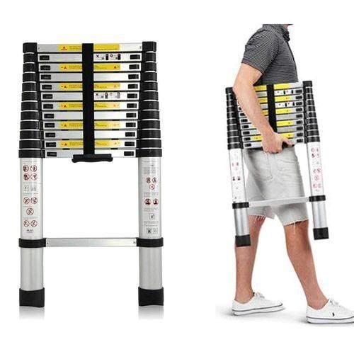 4.1M Heavy Duty Aluminium Telescopic Ladder