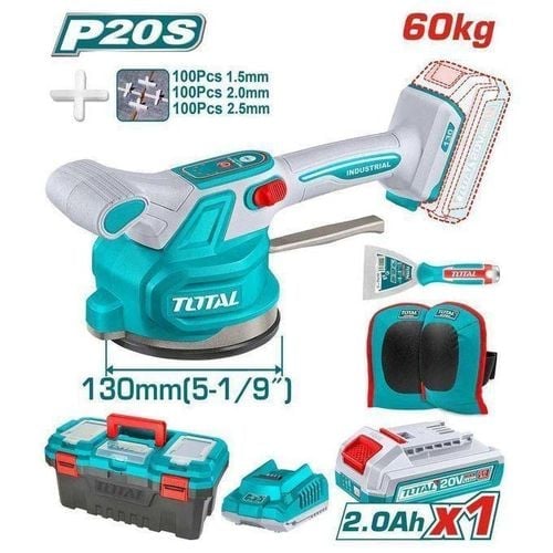 Total 20V Cordless Tile Vibration Machine - TVLI20018
