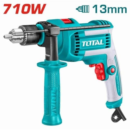 TOTAL 710W Impact Drill (TG1071366-8) - 13mm
