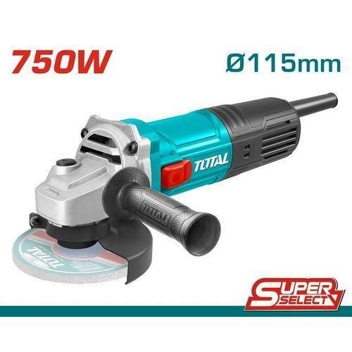 TOTAL 750W Angle Grinder (TG10711556-8) - 115mm