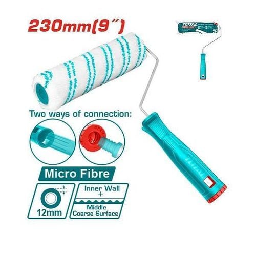 Total Mini Roller Cylinder Brush (Inner wall) 230mm, 9" - THT85096