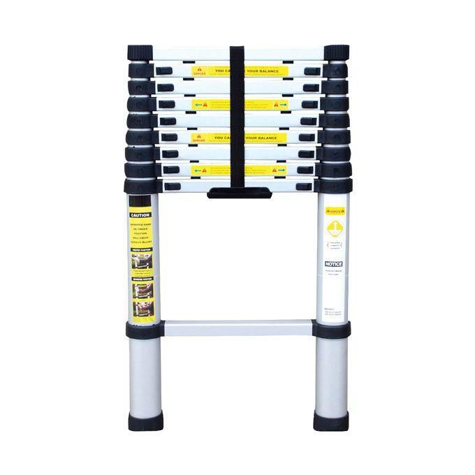 3.2M(10.5 ft) Aluminum Telescopic Ladder
